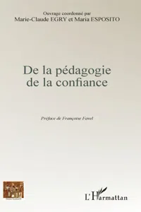 De la pédagogie de la confiance_cover