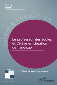 Le professeur des écoles et l'élève en situation de handicap_cover