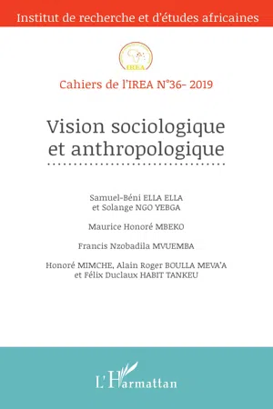 Vision sociologique et anthropologique