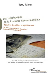 Les témoignages de la Première Guerre mondiale_cover