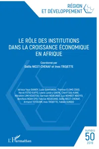 Le rôle des institutions dans la croissance économique en Afrique_cover