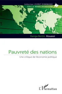 Pauvreté des nations_cover