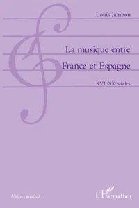 La musique entre France et Espagne_cover