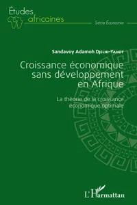 Croissance économique sans développement en Afrique_cover