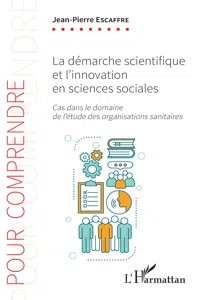 La démarche scientifique et l'innovation en sciences sociales_cover