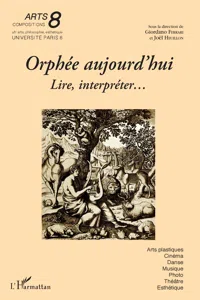 Orphée aujourd'hui_cover