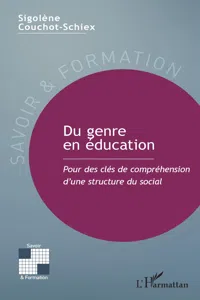 Du genre en éducation_cover