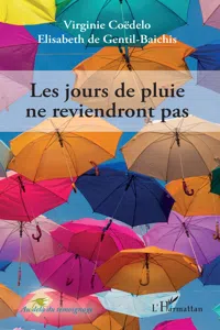 Les jours de pluie ne reviendront pas._cover