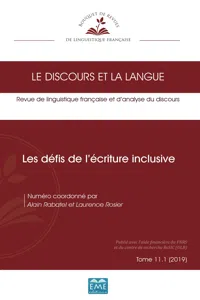 Les défis de l'écriture inclusive_cover