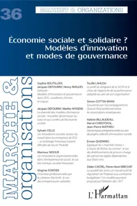 Economie sociale et solidaire ? Modèles d'innovation et modes de gouvernance_cover