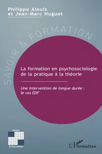 La formation en psychosociologie de la pratique à la théorie_cover