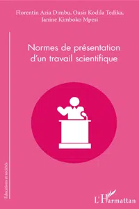 Normes de présentation d'un travail scientifique_cover