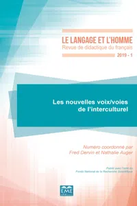 Les Nouvelles voix/voies de l'interculturel_cover