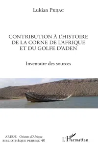 Contribution à l'histoire de la Corne de l'Afrique et du golfe d'Aden_cover