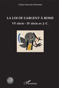 La loi de l'argent à Rome_cover