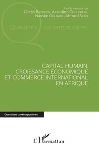 Capital humain, croissance économique et commerce international en Afrique_cover