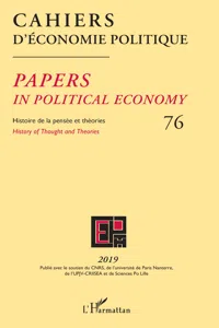 Cahiers d'Économie Politique 76_cover