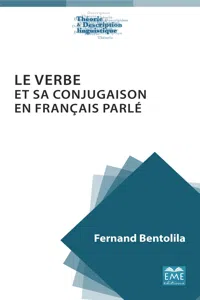 Le verbe et sa conjugaison en français parlé_cover