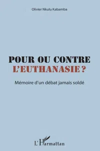 Pour ou contre l'euthanasie ?_cover