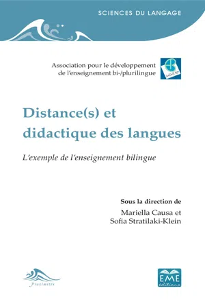 Distance(s) et didactique des langues