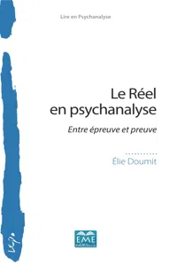 Le Réel en psychanalyse_cover