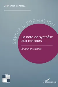 La note de synthèse aux concours_cover