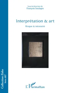 Interprétation & art_cover