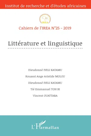 Littérature et linguistique