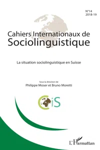 La Situation sociolinguistique en Suisse_cover