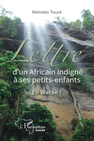 Lettre d'un Africain indigné à ses petits-enfants