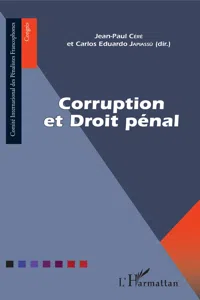 Corruption et Droit pénal_cover