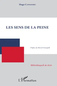 Les sens de la peine_cover