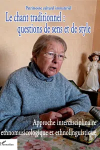 Le chant traditionnel : questions de sens et de style_cover