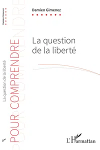 La question de la liberté_cover