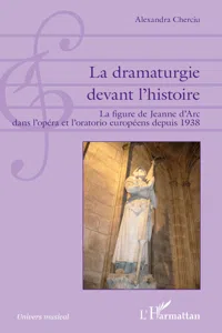 La dramaturgie devant l'histoire_cover