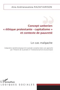 Concept weberien "éthique protestante - capitalisme" et contexte de pauvreté_cover