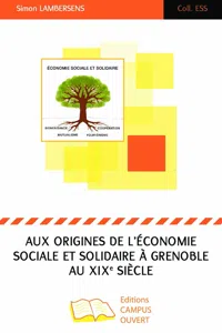 Aux origines de l'économie sociale et solidaire à Grenoble au XIXe siècle_cover