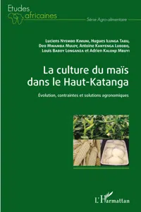 La culture du maïs dans le Haut-Katanga_cover