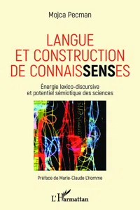 Langue et construction de connais sens es_cover