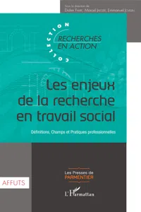 Les enjeux de la recherche en travail social_cover