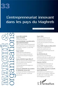 L'entrepreneuriat innovant dans les pays du Maghreb_cover