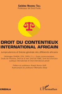 Droit du contentieux international africain_cover