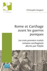 Rome et Carthage avant les guerres puniques_cover