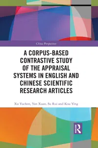 A Corpus-based Contrastive Study of the Appraisal Systems in English and Chinese Scientific Research Articles_cover