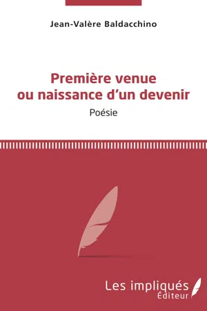 Première venue ou naissance d'un devenir