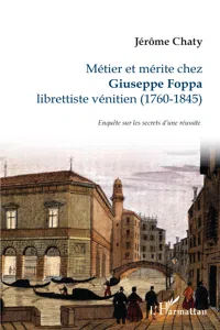 Métier et mérite chez Giuseppe Foppa_cover