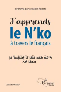 J'apprends le N'ko à travers le français_cover