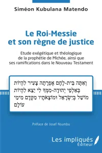 Le Roi-Messie et son règne de justice_cover