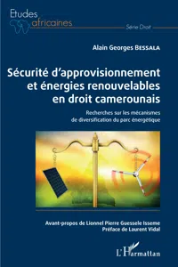 Sécurité d'approvisionnement et énergies renouvelables en droit camerounais_cover