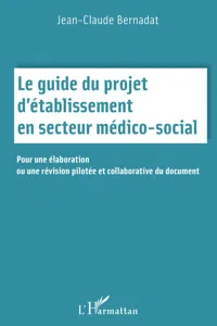 Le guide du projet d'établissement en secteur médico social_cover